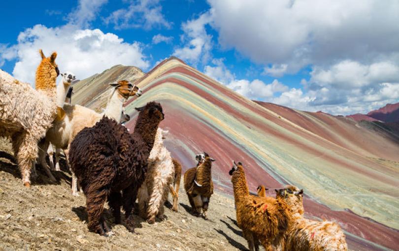 montaña de siete colores Vinincunca