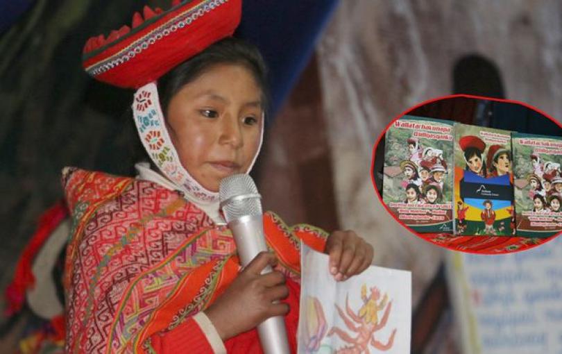 Texto de los pequeños escolares de la comunidad campesina de Huilloc, en Cusco, plasmaron sus vivencias y tradiciones