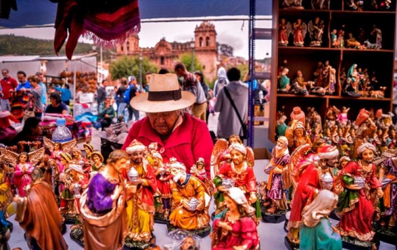 Feria de Santuranticuy en Cusco