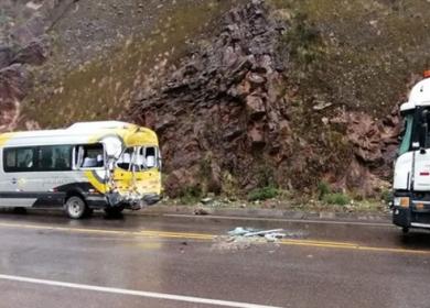 18 personas heridas, la mayoría turistas que iban a la montaña Vinicunca