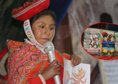 Texto de los pequeños escolares de la comunidad campesina de Huilloc, en Cusco, plasmaron sus vivencias y tradiciones