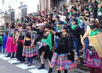 ‘El violador eres tú’, el himno de las mujeres que resonó en versión quechua en el Cusco