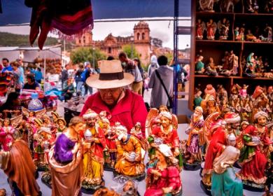 Feria de Santuranticuy en Cusco